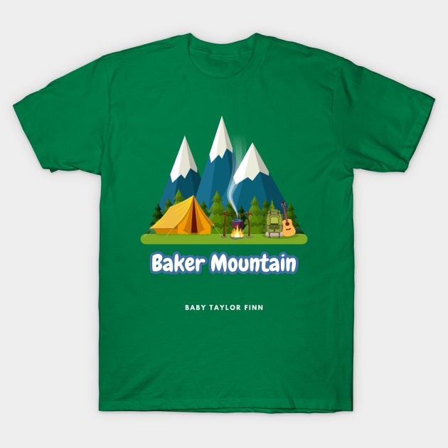 Baker Mountain T-Shirt by Canada Cities